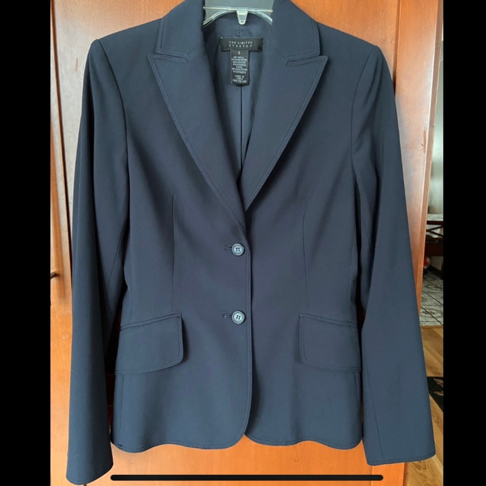 The Limited Navy Blue Suit Jacket - Size 2
